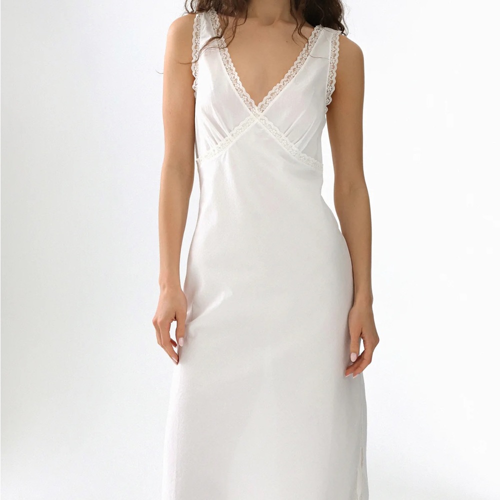 Cou cou intimates iris slip dress white - Picture 2 of 4